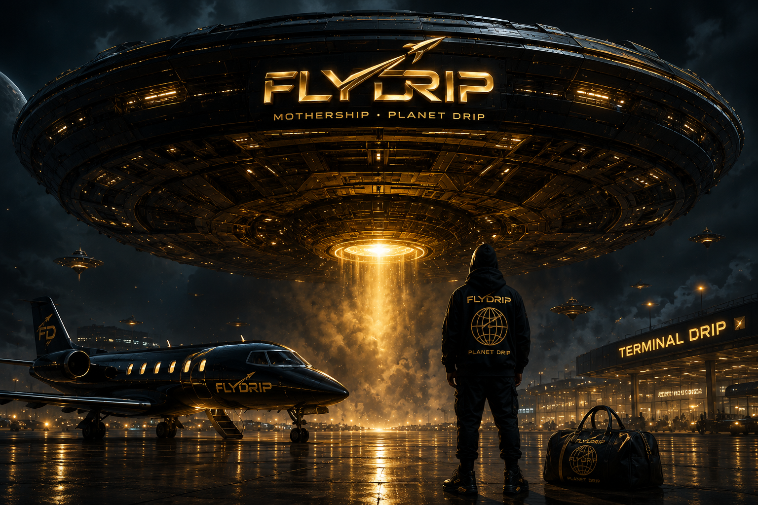 Planet Drip — Enter the Mothership